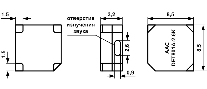 DET 801 A-2.6K,  