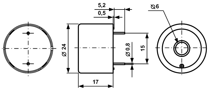 FY24C, Излучатели звука
