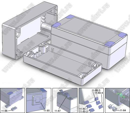 Пластиковые влагозащищенные корпуса :: ДАРТ Электроникс