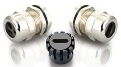 Flat-Hole Insert Brass Cable Glands