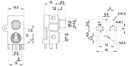 AV1-DSW-009 -   -DIN  RCA **    , - 