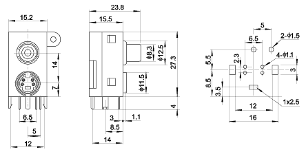 AV1-DSW-010 -   -DIN  RCA **    , - 