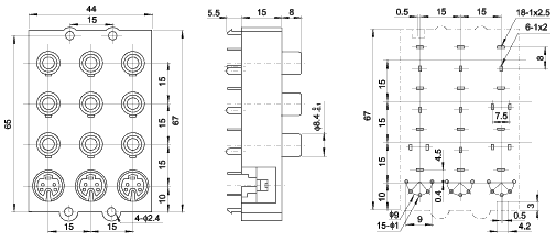 AV9-8.4-06 -    RCA ""    -DIN       , - 