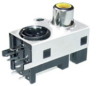AV1-DSW-009 -   -DIN  RCA **    , - 