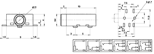 CKX-2.5-06,    