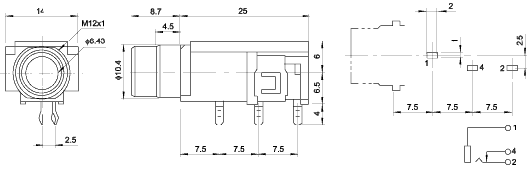 CK3-6.35-14,   , 6,35 