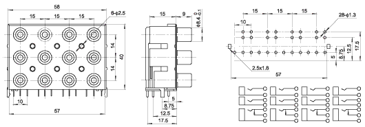 AV12-8.4-12A -  12  RCA **       , - 