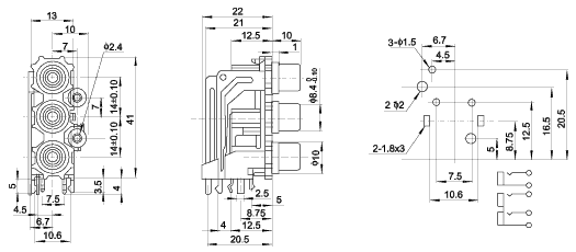 AV3-8.4-13B -    RCA **       , - 