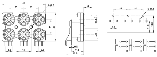 AV6-8.4-7D:    RCA ""       , - 