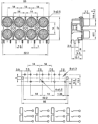 AV8-8.4-13BD:    RCA ""       , - 