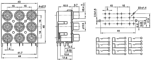 AV9-8.4-16D:    RCA ""       , - 