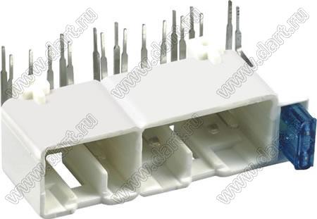 DJ7164B-2.2-10AW, Серия 2.3, Разъемы автомобильные внутренние