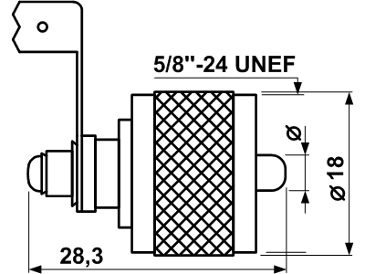 SVP-1108C, UHF-,  ,  BNC       , 