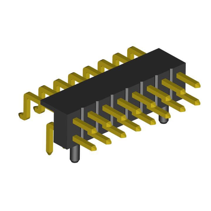 2208R-XXG-A60632-PG ,               SMD,  2,0x2,0 , 2x40 