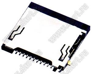 MIM021-A0-0010, 2 in 1 Connector MS Duo + MiniSD, Держатели карт памяти / Комбинированные типы держателей карт / 2 в 1