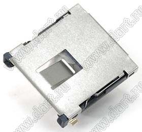 MSC010-A0-4000, 2 in 1 Connector MS + MS Duo Reverse Type, Держатели карт памяти / Комбинированные типы держателей карт / 2 в 1