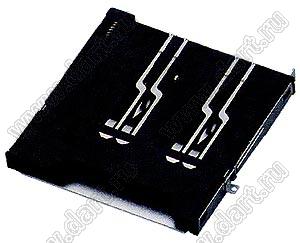 SDSR13-A0-0005, 2 in 1 Connector SD + MMC 4.0 Reverse type, Держатели карт памяти / Комбинированные типы держателей карт / 2 в 1