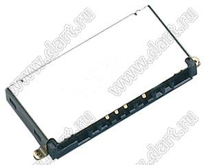 MSCN14-A0-2200, 3 in 1 Connector MS + MS Duo + MS Duo HG Normal Type, Комбинированные типы держателей карт памяти 3 в 1