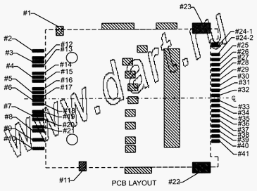 MSX039-A0-4052, 4 in 1 Connector MS + SD + MMC + XD Normal Type, Комбинированные типы держателей карт 4 в 1