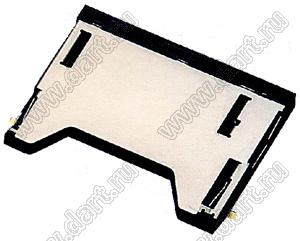 MIP011-A0-0021, Mini SD Push-Push Type, SD карт держатели, Одиночные держатели, Держатели карт памяти