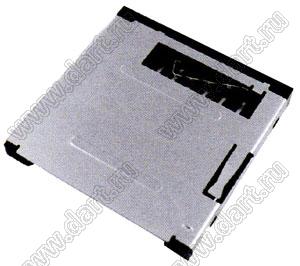 SDS012-A0-20X1, SD Card Connector Push Normal TypeSD карт держатели, Одиночные держатели, Держатели карт памяти