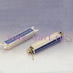 Straddled type (A2IO10CR04), Разъемы Centronics