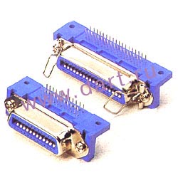 Right Angle type(A2IO10CR06), Разъемы Centronics