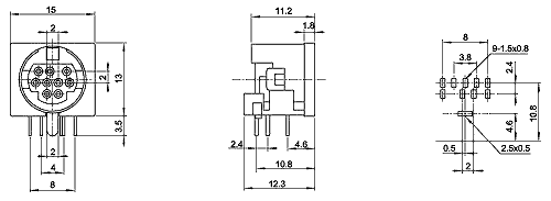 DSW-08,  -DIN