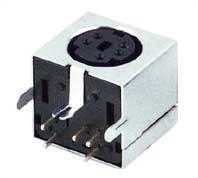 DSW-05P, Разъемы мини-DIN