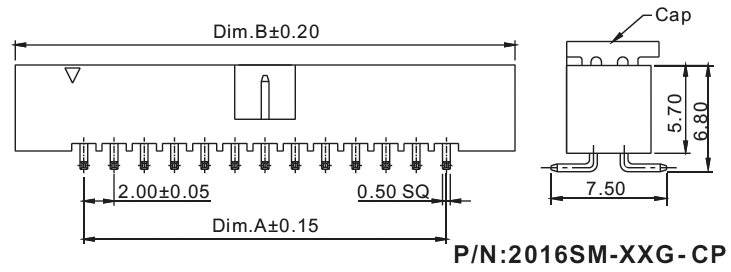      (SMD)         2016S-XX-CP,  2,0  x 2,0,      IDCC