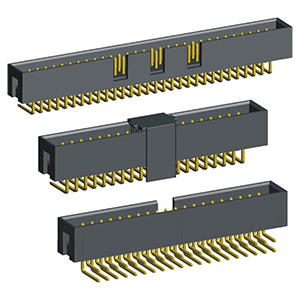 2316R-XXG-XX (BH-XXR) ,         ,  2,54  x 2,54,      IDC