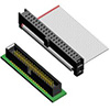 4412-XXSR (IDC1,27-XXF), 1,27 x 1,27, Разъемы для плоского кабеля (шлейфа) серии IDC и ответные части на плату