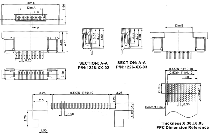 1226-02(03) -   ,  0,5 ,      FPC