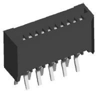 2323S-XX - шаг 1,25 мм, Разъемы для печатного шлейфа серии FPC