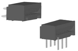 2324(S)R-XX - шаг 1,25 мм, Разъемы для печатного шлейфа серии FPC