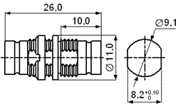 Переходники, Серия 1.6/5.6 (L9), Высокочастотные коаксиальные разъемы
