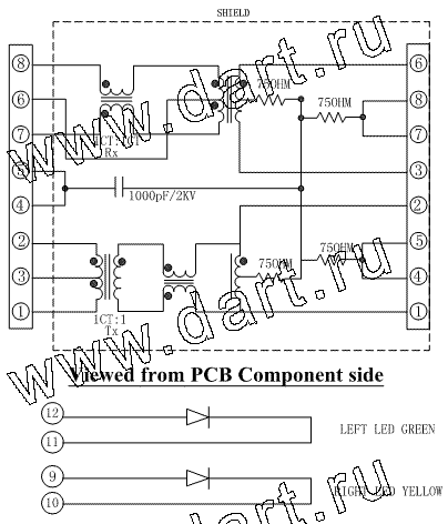  ,  RJ45   , SK01-111001PNL