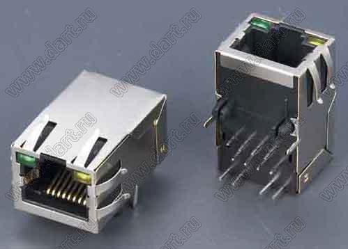 Модульные разъемы, Серия RJ45 со встроенными фильтрами, SK01-111020NL