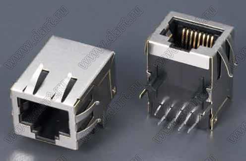 Модульные разъемы, Серия RJ45 со встроенными фильтрами, SK02-110022NL