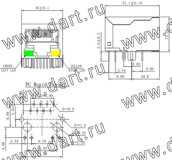  ,  RJ45   , SK02-111021NL