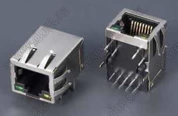 Модульные разъемы, Серия RJ45 со встроенными фильтрами, SK02-111030NL