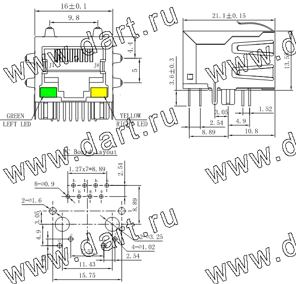  ,  RJ45   , SK02-111030NL