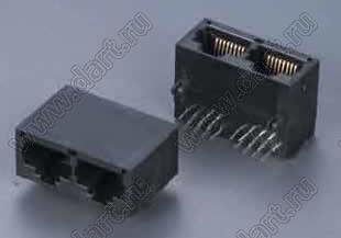 Модульные разъемы, Серия RJ45 со встроенными фильтрами, SK02-210076NL