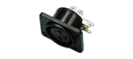 Микрофонный разъем MC-404 3P Гнездо на шасси