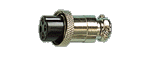 Микрофонный разъем MC-601 Гнездо на кабель (2P-8P)
