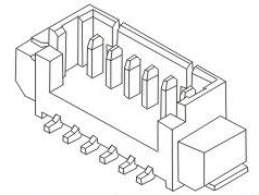 A1251-SMT-XXA (1251S-XX-SMD, PicoBlade MOLEX 53398-XX00) -    SMD