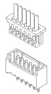 A1251-XXA (1251SM-XX, PicoBlade MOLEX 53047-XX10) -     