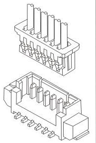 A1251-SMT-XXA (1251S-XX-SMD, PicoBlade MOLEX 53398-XX00) -    SMD