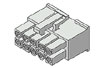Серия 5557 Mini-Fit Jr.™ MOLEX 39012-5 двухрядная розетка на кабель (шаг 4,2 мм), Разъемы кабель-кабель
