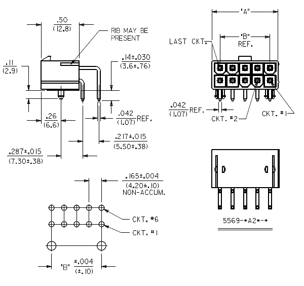  5569R-01 (Mini-Fit Jr. MOLEX 39291),        ,  4,2 ,  -/-